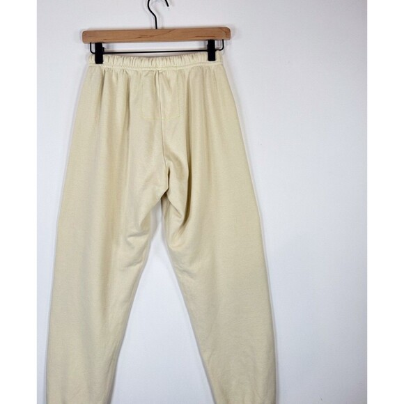 Aviator Nation Cream Track Pants with Rainbow Detail - Picture 10 of 12